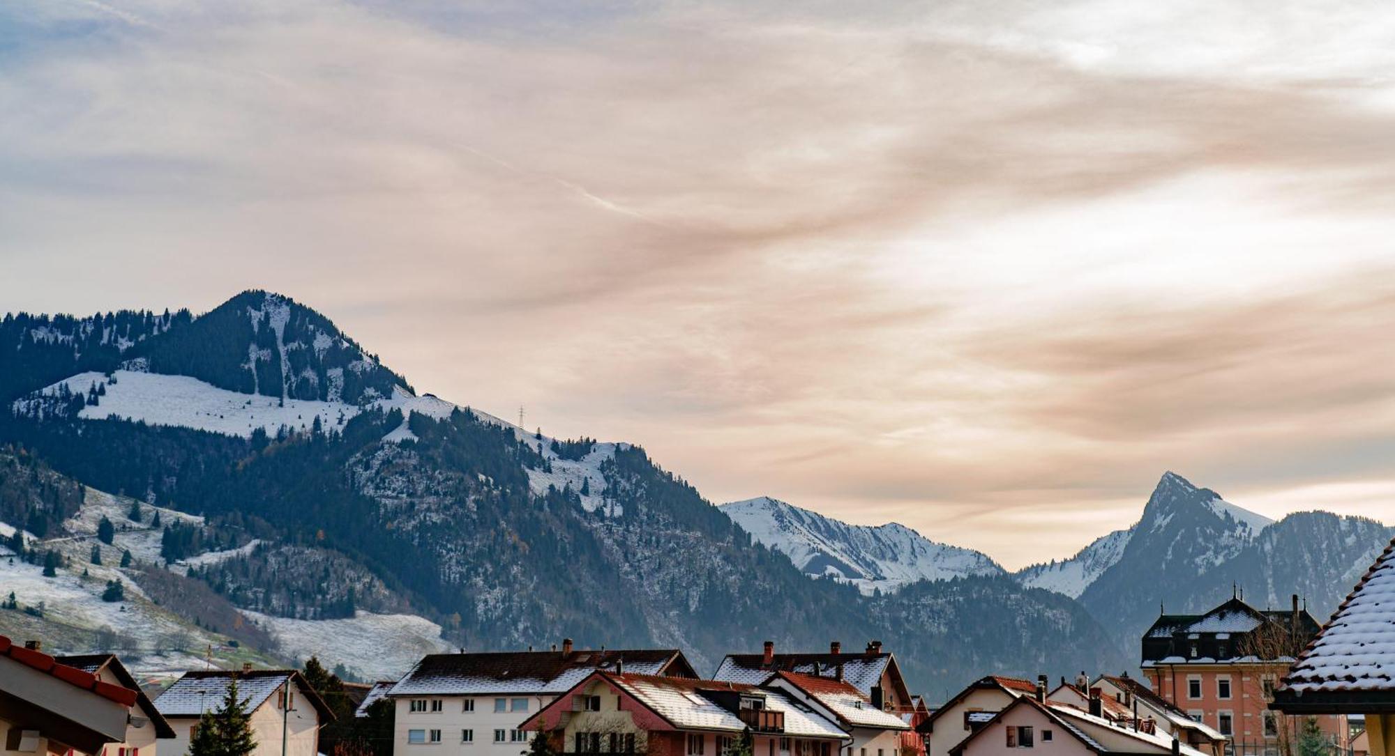 Gruyere Alpes Appartement 3 Chambres Bbq Parking Neirivue Exterior foto