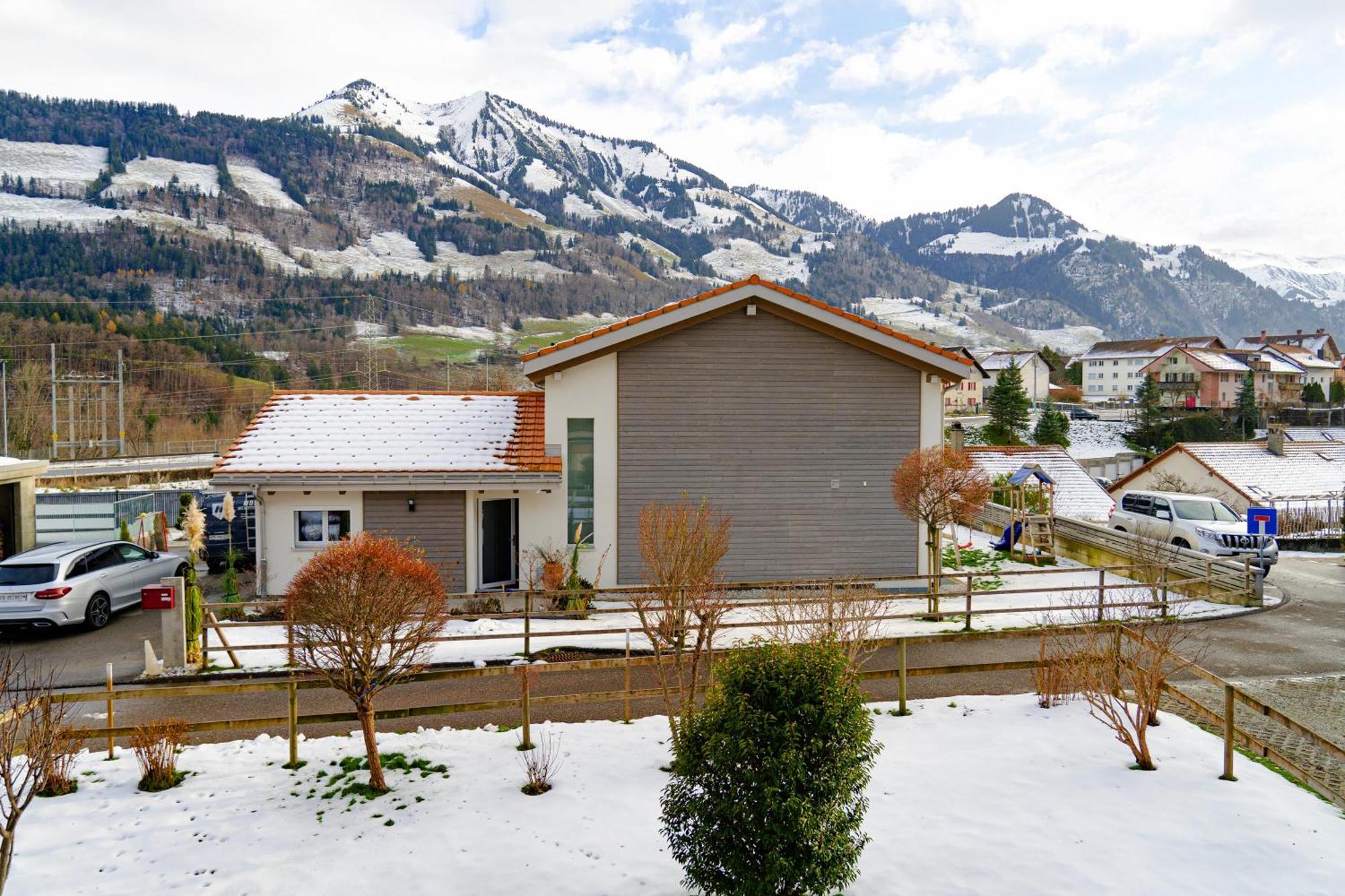 Gruyere Alpes Appartement 3 Chambres Bbq Parking Neirivue Exterior foto